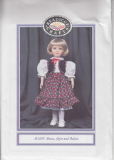 DRESS~SKIRT~BOLERO~20" DOLL'S