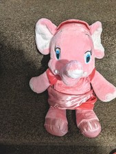 Anxious Pink Elephant in Dress