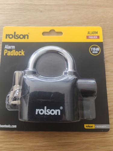 Roldon alarm padlock - roldon,