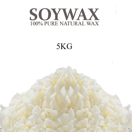 100 pure soy wax 5kg - pure,