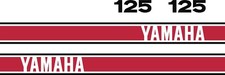 Yamaha TY125 Graphics stickers