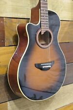 Left-handed Guitar - Yamaha APX600FM Electro Acoustic Tobacco Brown Sunburst