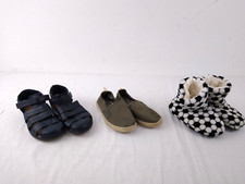 M&S Boys Espadrilles, Sandals And Slipper Boots Size 9, 10 And 11.5 NWOT F2
