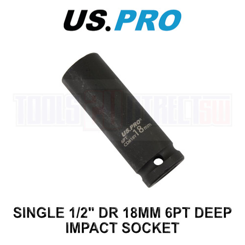 Pro tools 18mm dr 6pt - us,