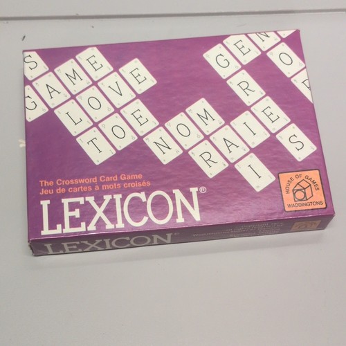 Waddingtons lexicon crossword - waddingtons,