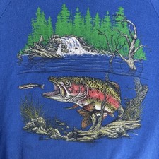 VINTAGE 90S FISHING NATURE