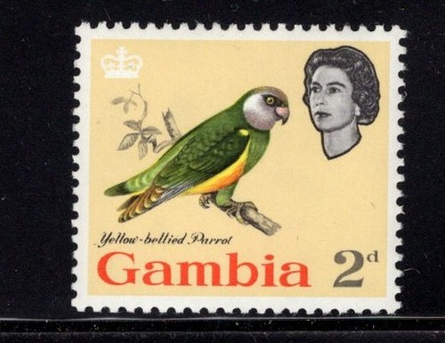 Gambia 1963 senegal - gambia, parrot