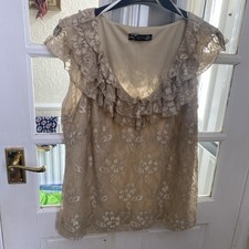 Joanna Hope Lace Over Vest