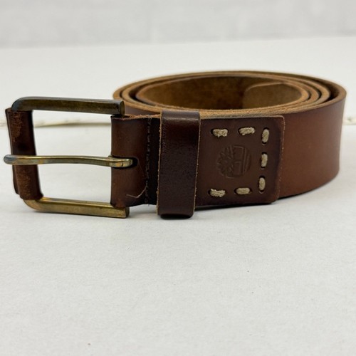 Timberland brown leather belt - brown,