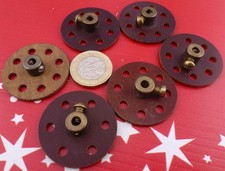 MECCANO PART 514 516 X6 INSULATING BUSH WHEEL ECTRICAL ELEKTRIKIT OLD VINTAGE