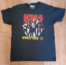 Kiss T-Shirt Large Tour World