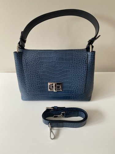 Russell bromley blue leather - bromley,