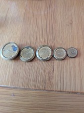SET OF 5 VINTAGE METRIC