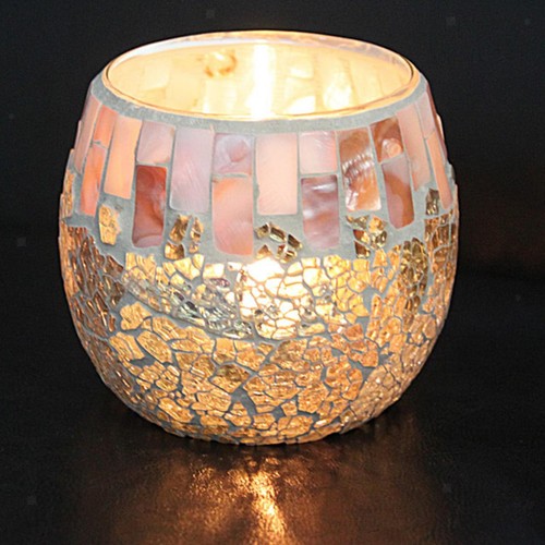 Mosaic tea light - mosaic,