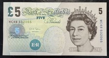 Old five pound - old, £5