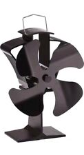 TOMERSUN 4 Blades Stove Fan Heat Powered Wood/Log Burner Fan Eco Friendly Heat