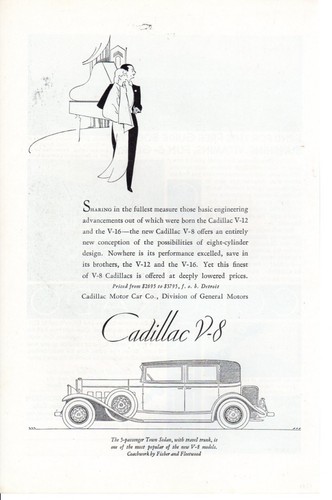 1920s vintage print - auto, car