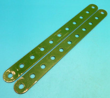 Two Meccano Perforated Strips