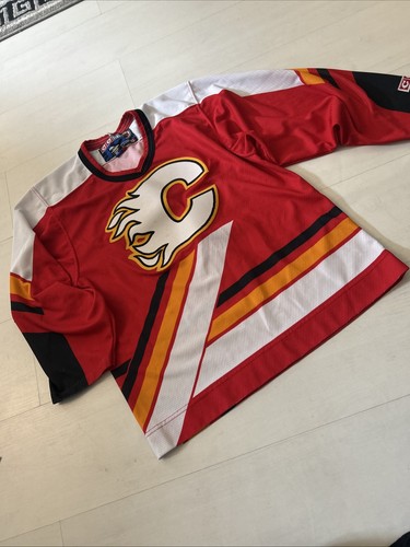 Vintage calgary flames jersey - flames,