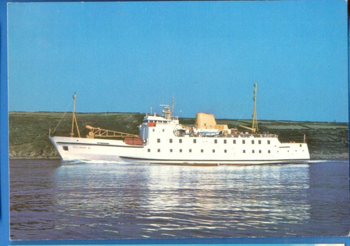 Scillonian iii postcard - r.m.s.scillonian, iii.postcard