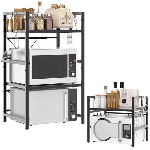 Expandable microwave shelf - expandable,