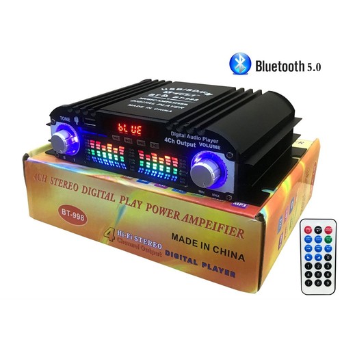 998 1600w stereo hifi power - bt-998,