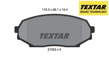 FRONT BRAKE PADS SET 2155202 TEXTAR I
