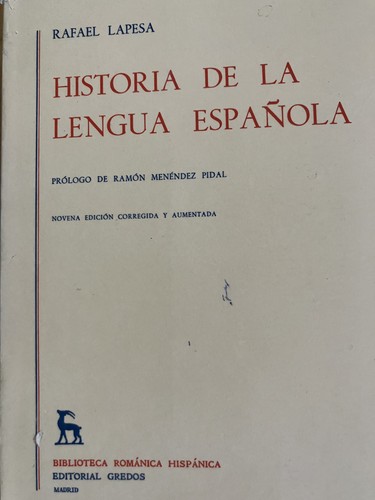 Historia lengua - de, la