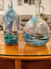 Set Of Seascape Sailboat