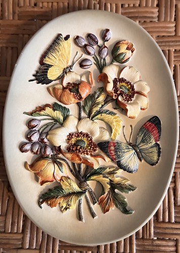 1950s chalkware plaster - ,