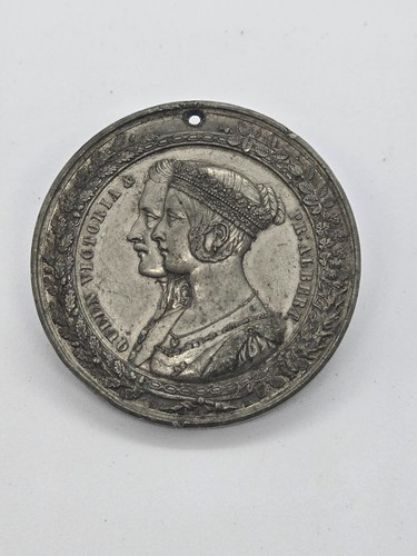 1851 antique medal - medal, queen