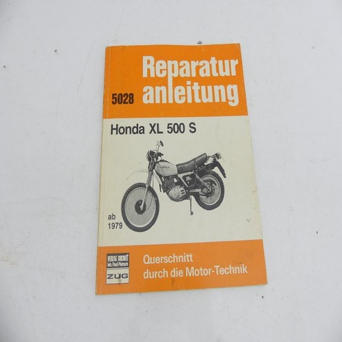 Honda model 500 workshop - xl,