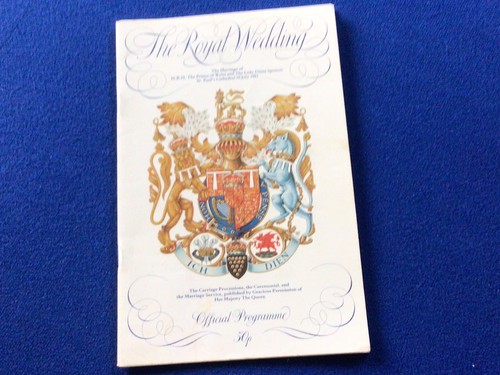 The royal wedding - wedding, 1981