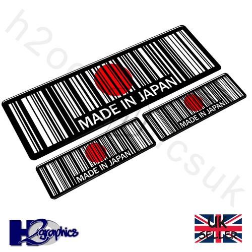 Made japan stickers - in,