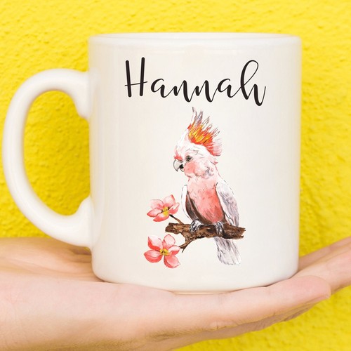 Personalised cockatoo mug - personalised, |