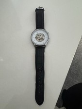 Jean Bellecour for Men Analogue Automatic Watch with Leather Strap