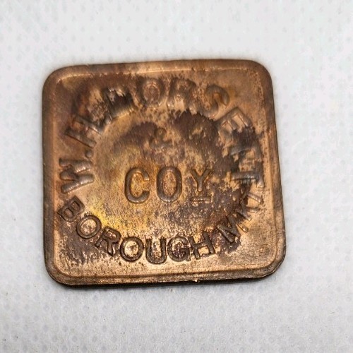 British trade token drsett - trade, w.h.drsett