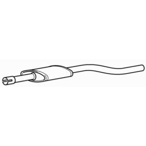 Quality centre exhaust middle - centre,