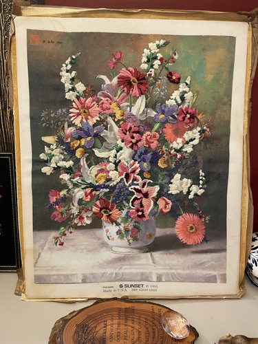 Vintage embroidery kit - vintage, 1993