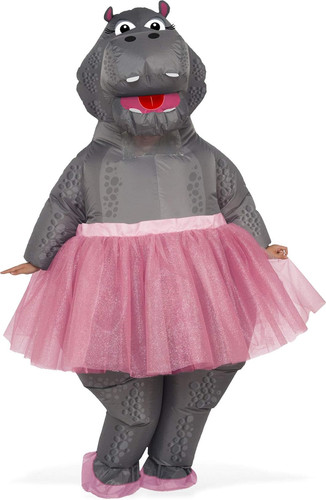 Hippo inflatable costume - inflatable, for