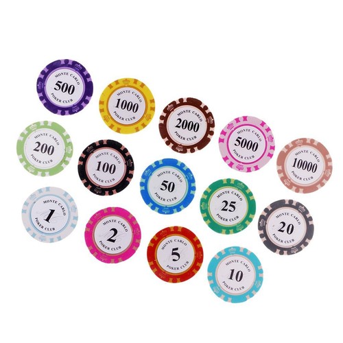 14pcs casino poker clay - casino,