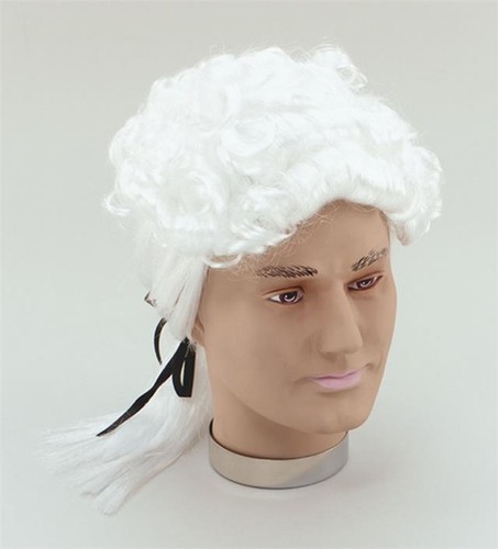 Fancy dress wig court judge - court,