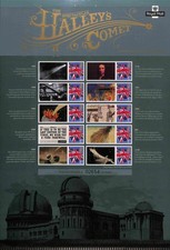 Smiler sheet halley comet - sheet,