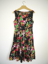 Hearts & Roses Dress Black