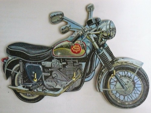 Motorbike goldstar wall - motorbike,