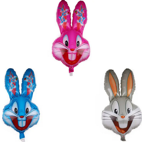 Rabbit easter balloon cartoon - rabbit,