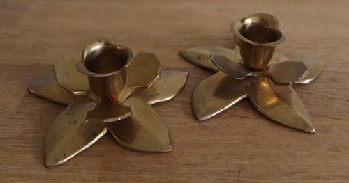 Vintage pair brass - vintage,