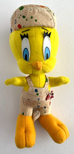 Tweety Pie 9" Approx Looney Tunes Warner Bros. Play By Play 1999 Plush Toy