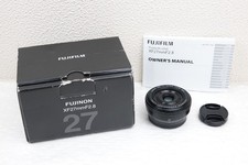 FUJIFILM FUJINON SUPER EBC XF 27mm f2.8 PRIME LENS - BOXED - USED CONDITION