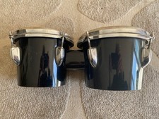 KT Bongo drums, approx 8", 6", Vellum/Calf heads.